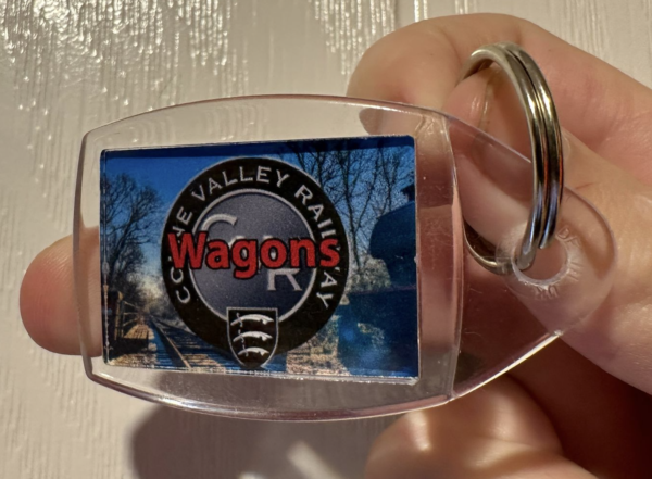 Handmade CVR Wagon Group Keyring