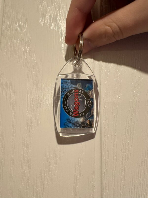 Handmade CVR Wagon Group Keyring - Image 3